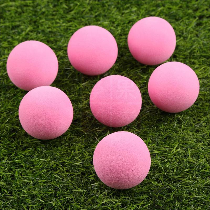 5ks Eva Sponge Ball Soft Ball Foam Ball Golf Indoor Swing Practice Color Ball