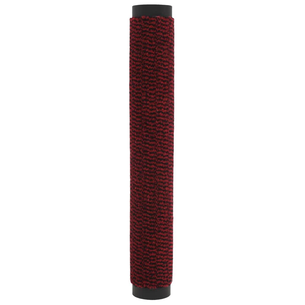 VidaXL Schmutzfangmatten 2 Stk. Rechteckig Getuftet 90x150cm Rot