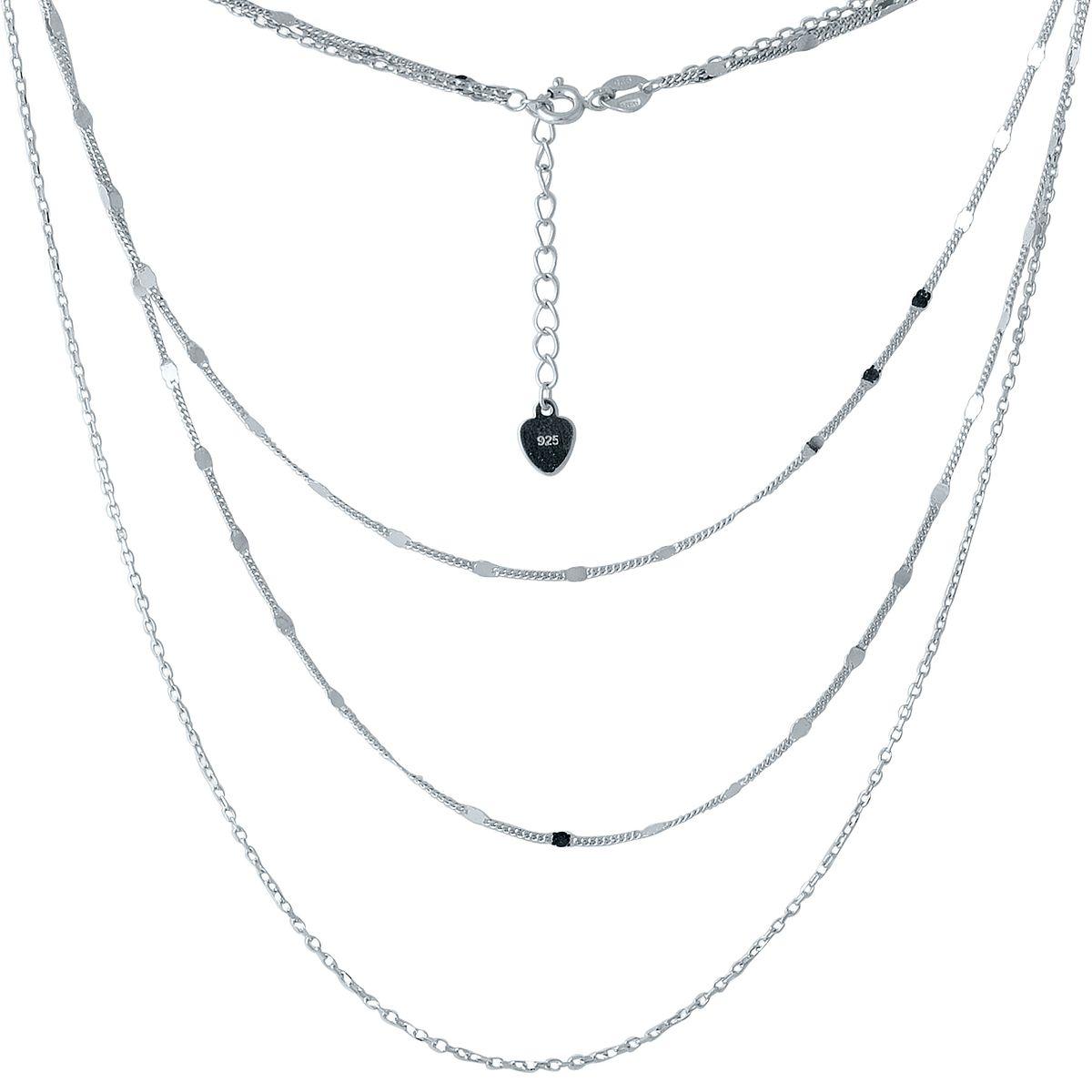 

Silver necklace without stones, product weight 4.13 g (2005650) 50-55cm
