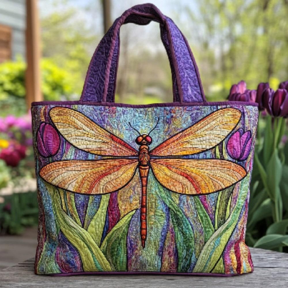 Vintage gesteppte Damentasche 3D-Druckmuster Leichte Canvas-Umhängetasche Große Kapazität Baumwoll-Reisehandtasche