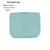 Borsa per Trucco da Viaggio di Grande Capacità con Separazione Umido/Secco e Design a Gancio Cationico