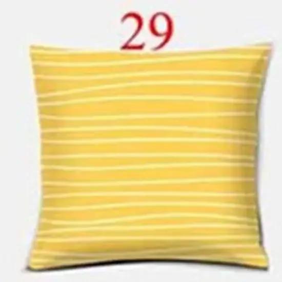 Leuchtend Gelb Einfache Geometrische Serie Kissen Geschenk Heim Büro Dekoration Schlafzimmer Sofa Autokissenbezug