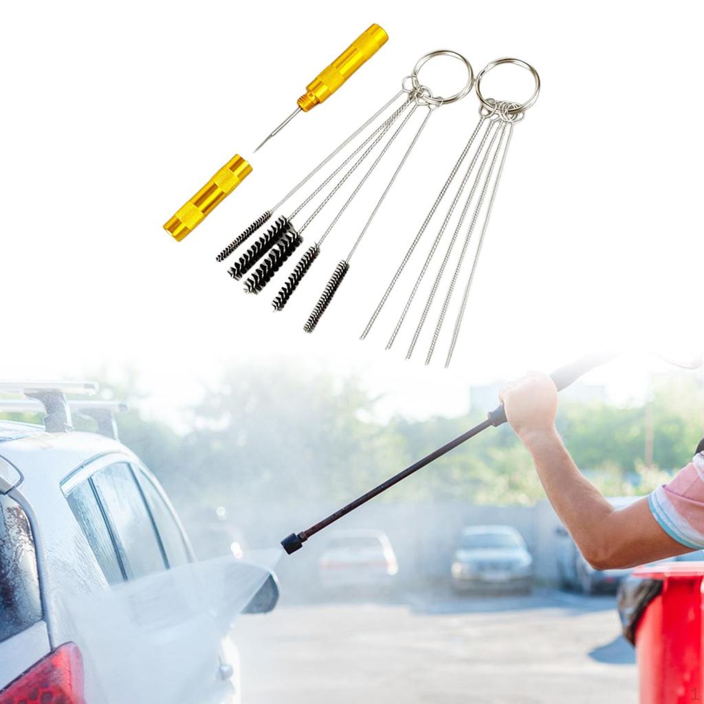 Airbrush Reinigungssets Reiniger Pinsel Malzubehör für Sprühlanze