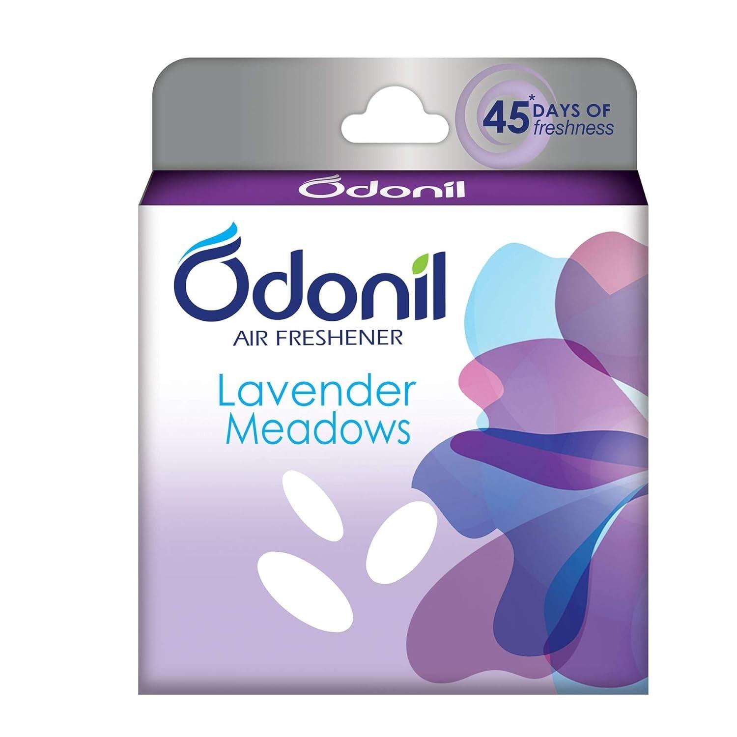 

@ Odonil Bathroom Air Freshener Lavender Meadows 48gm Zr-2990-60%Off
