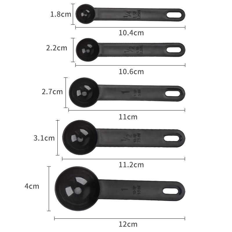 5/10pcs Measuring Spoons for Baking Cake Baking Flour 15ml Spoon with Weight Teaspoon Sugar Scoop Kitchen Measuring Spoons LS003