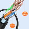 Cat6 Rj45 Extension Cable RJ45 Right Angle Adapter Shielded Connectors for Cat5e Cat5 Networks