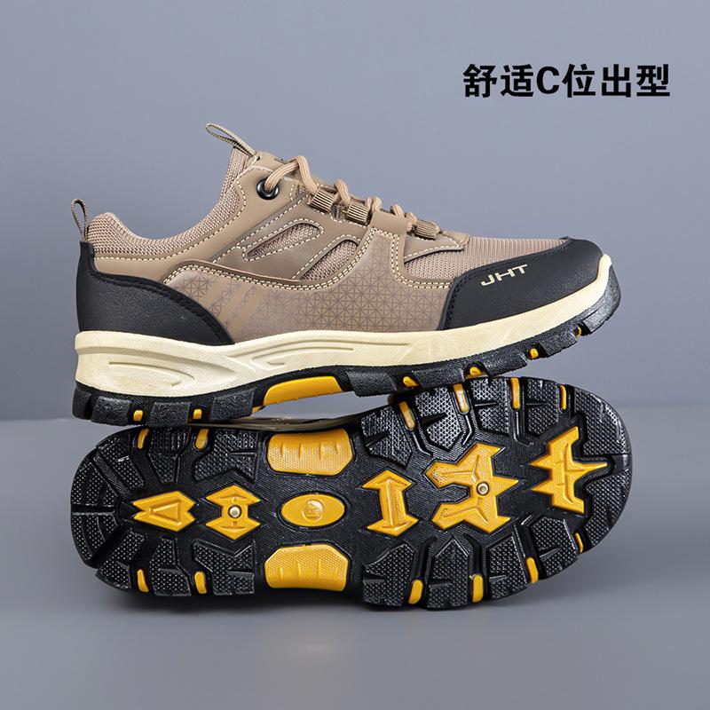 

Hantu непромокаемая обувь для улицы мужская обувь нескользящая и износостойкая водонепроницаемая обувь для хайкинга низкие модные спортивные и повседневные туфли мужские 45 хаки