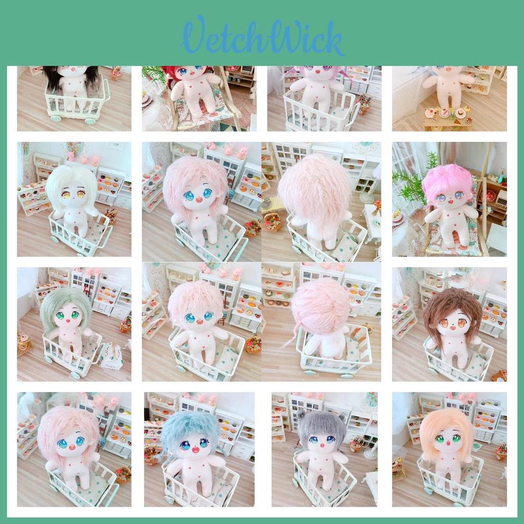 Colorful Plush Doll With 20cm Size And Short Plush Fur Toy14738