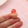 1Pc Luminous Mini Chicken Moss Micro Landscape Miniature Chicken Statue Fairy Garden Accessories Home Decor