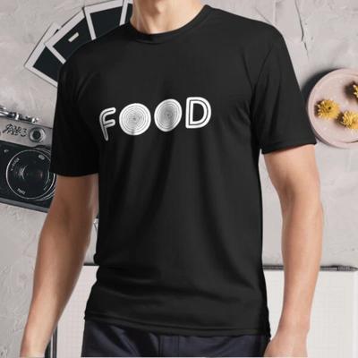 Neues Shirt FOOD Active Logo T-Shirt Lustig Größe S - 5XL
