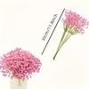 Artificial Flowers Gypsophila, Realistic Touch Faux Flowers for Lifelike Feel, Suit for Wedding,Home Christmas, Party Decoration