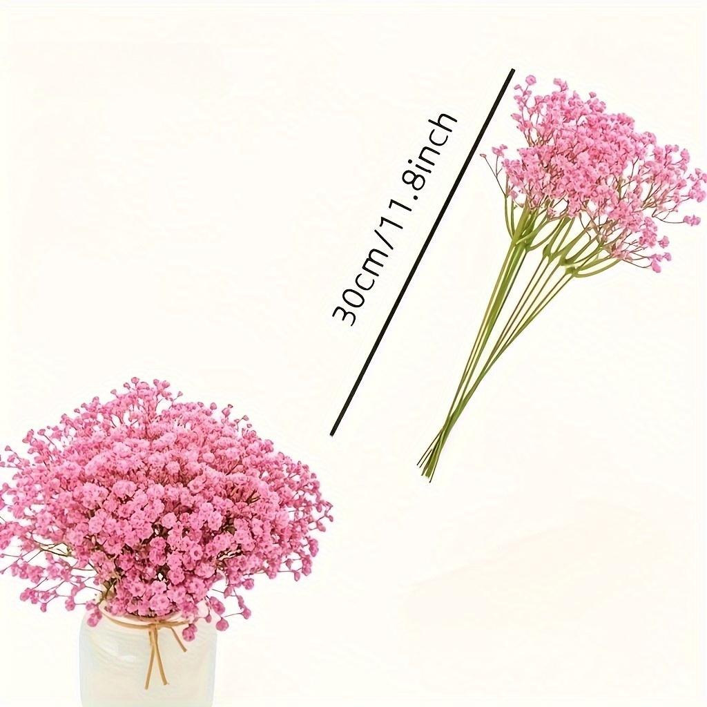Artificial Flowers Gypsophila, Realistic Touch Faux Flowers for Lifelike Feel, Suit for Wedding,Home Christmas, Party Decoration