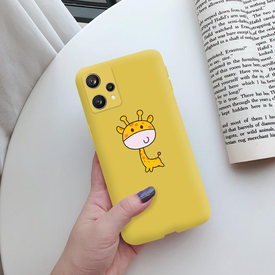 For Realme 9 2022 Case Cute Cat Cartoon Painted Soft Silicon Phone Back Cover For Realme 9 4G Cases Fundas RMX3521 Realme9 Coque