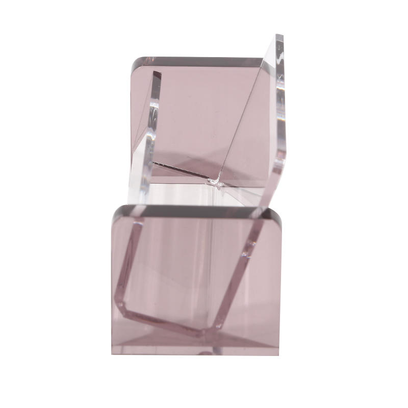 Creative Business Card Case Holder Desktop Office Modern Card Display Organizer Stand Stationery Storage Box