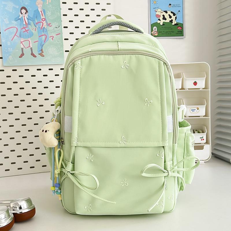 Versatile Backpack Female Japanese Ins High Value Backpack Junior High School Student Schoolbag Lightweight Large Capacity Backpack