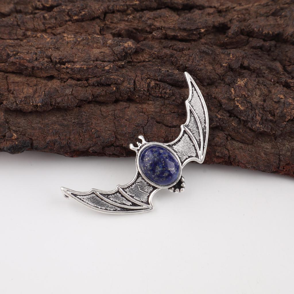 Lapis Lazuli Pendant Handmade Gemstone Jewelry, 925 Solid Sterling Silver Pendant ,Unique Design Jewelry Pendant