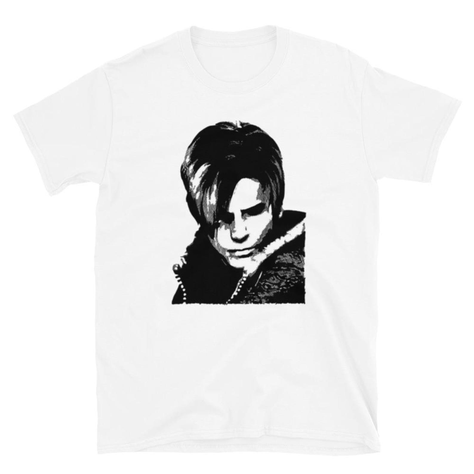 Leon Kennedy Graphic Tee – Survival Horror Gaming Shirt S