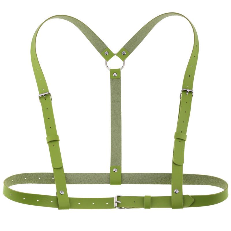Women Sexy Garters faux Leather Women Body Bondage Cage Sculpting Harness Waist Belt Straps Suspenders Goth Harajuku Belt