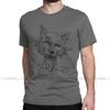 Beastars Legosi Anime T Shirts For Men Humor T Shirts Crewneck Animals Manga Tee Shirt