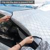 Truck Windscreen Thickened Windshield Sun Shade Magnetic Front Window Sun Blocker Windscreen Protection Parasol Car Accessories