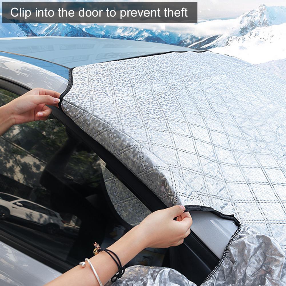 Truck Windscreen Thickened Windshield Sun Shade Magnetic Front Window Sun Blocker Windscreen Protection Parasol Car Accessories