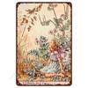 Flower Fairy Vintage Metal Tin Sign Wall Art 20x30cm