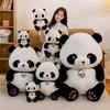 Plyšová bábika Panda s kvetinou – Darček na Deň detí pre chlapcov a dievčatá