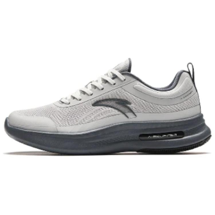

New Anta Cushioning, Wear Resistant Low Top Training Shoes Men s Gray 112417718-7 43