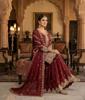 Indian Women Bollywood Heavy Chinon Salwar Suit Sharara Party Wear Designer Salwar Kameez Set