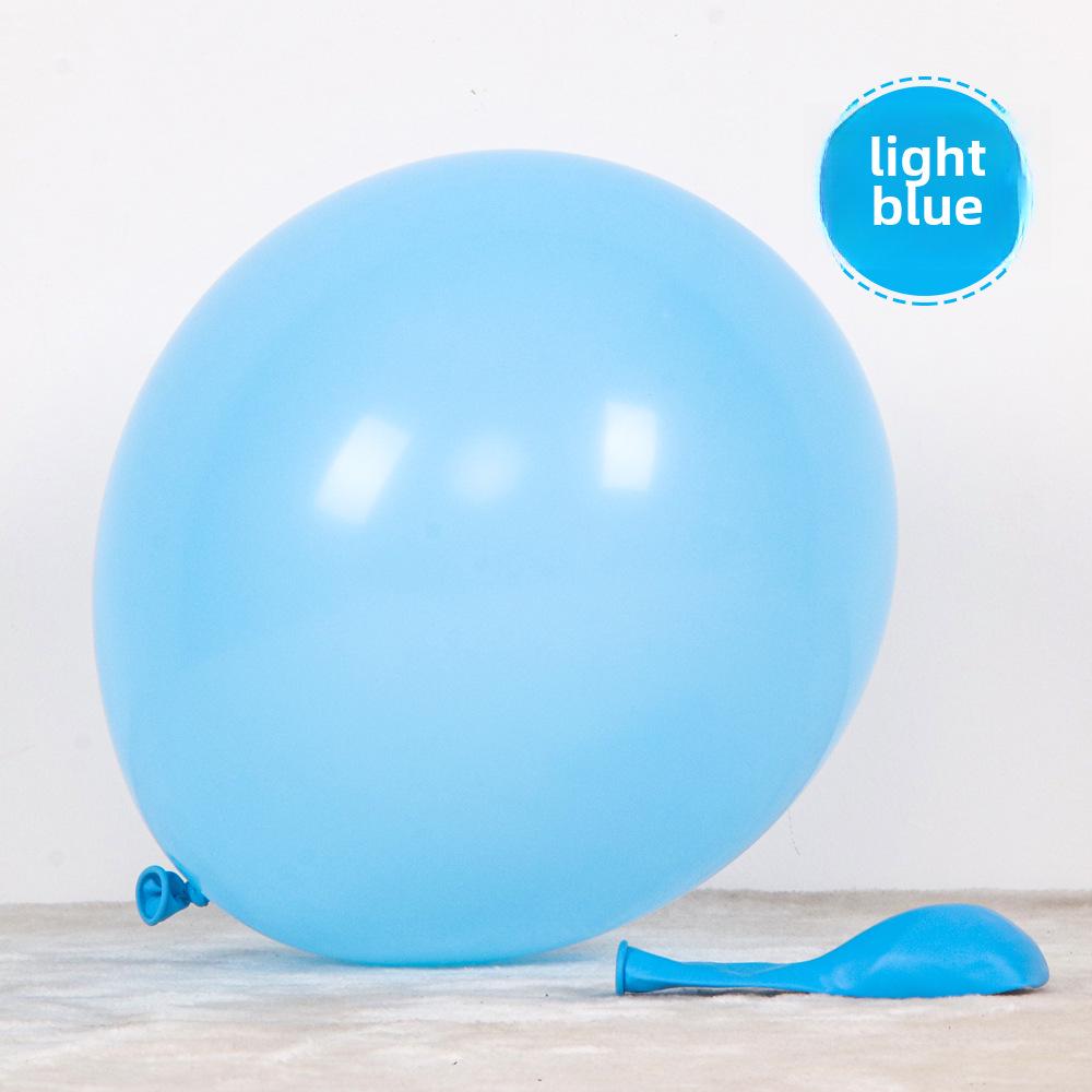 12-Inch Round Matte Latex Balloons for Party Decoration