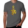 Om Señor Shiva Lanza Divina Tridente Trishul Camiseta Tshirt Sudadera Niños Blancos Estampado Animal para Niños Unisex Camisetas de Algodón