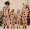 Christmas Family Matching Pajamas Parent-Child Long Sleeve Sleepwear for Mother and Child