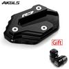 For YAMAHA R7 YZF-R7 YZF R7 R 7  2022 2023 side bracket extension pad bracket plate enlargement and tire air valve cover