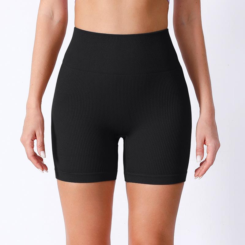 Seamless High-Waisted Butt-Lifting Yoga Shorts for Women