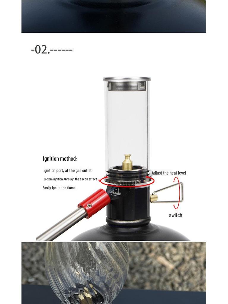 COOLCAMP Retro Outdoor Camping Lantern - Atmospheric Kerosene Tent Light