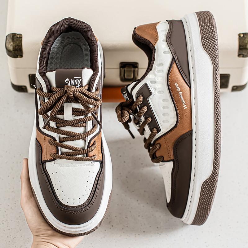 Men 's Casual Four Seasons Fashion Skateboarding Students Comfortable Sneakers Boys Trending Soft Sole Breathable Shoes