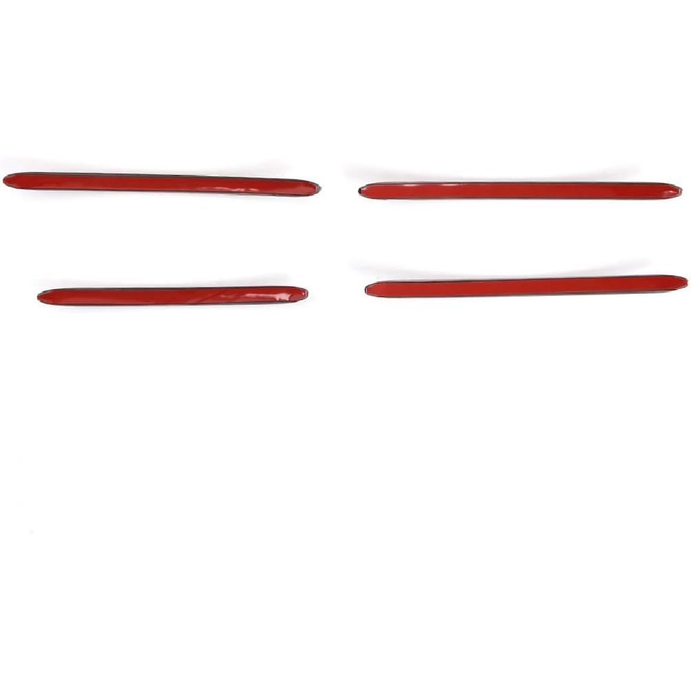 Sekhyna Car Door Handle Stripe Cover Compatible with BMW 5 Series F10,GT F07 2011-2017,Black Exterior Door Pull Handle Protector Cover Molding Trim