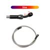 Car Cnc Aluminum An3 Brake Line Fluid Quick Release Connect Fitting Adapter Kit