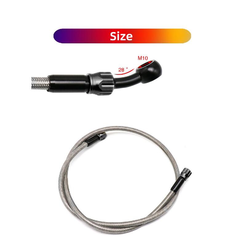 Car Cnc Aluminum An3 Brake Line Fluid Quick Release Connect Fitting Adapter Kit