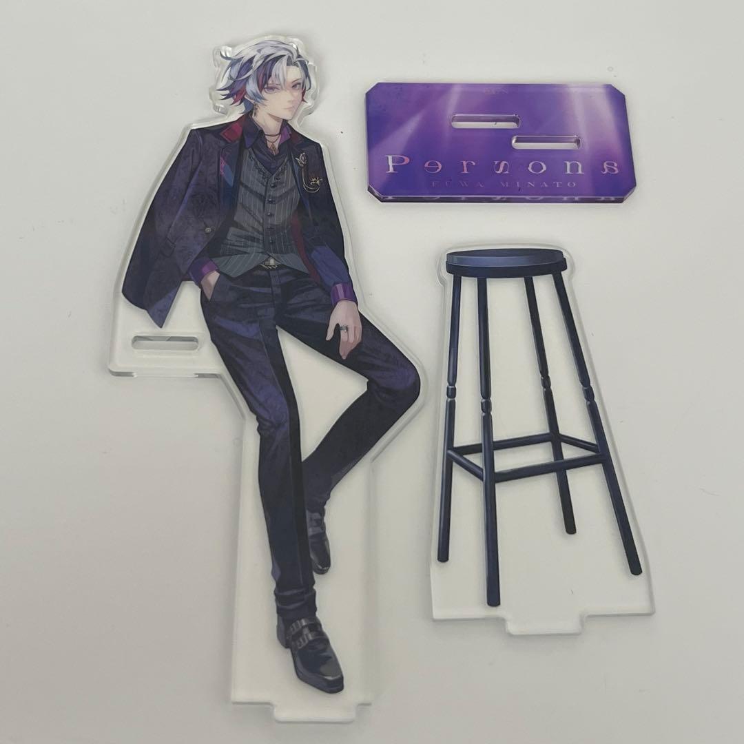 [USED] Persona Paid Bonus Item: Fuwa Minato Acrylic Stand (Nijisanji)