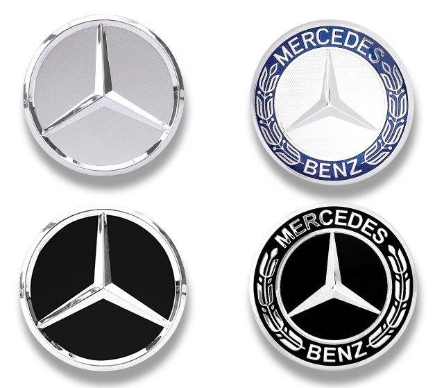 4pcs 75mm car wheel hub center cover modification accessories suitable for Mercedes Benz W220 W213 W212 W211 W210 W207W222 W05 FI1 QQ67