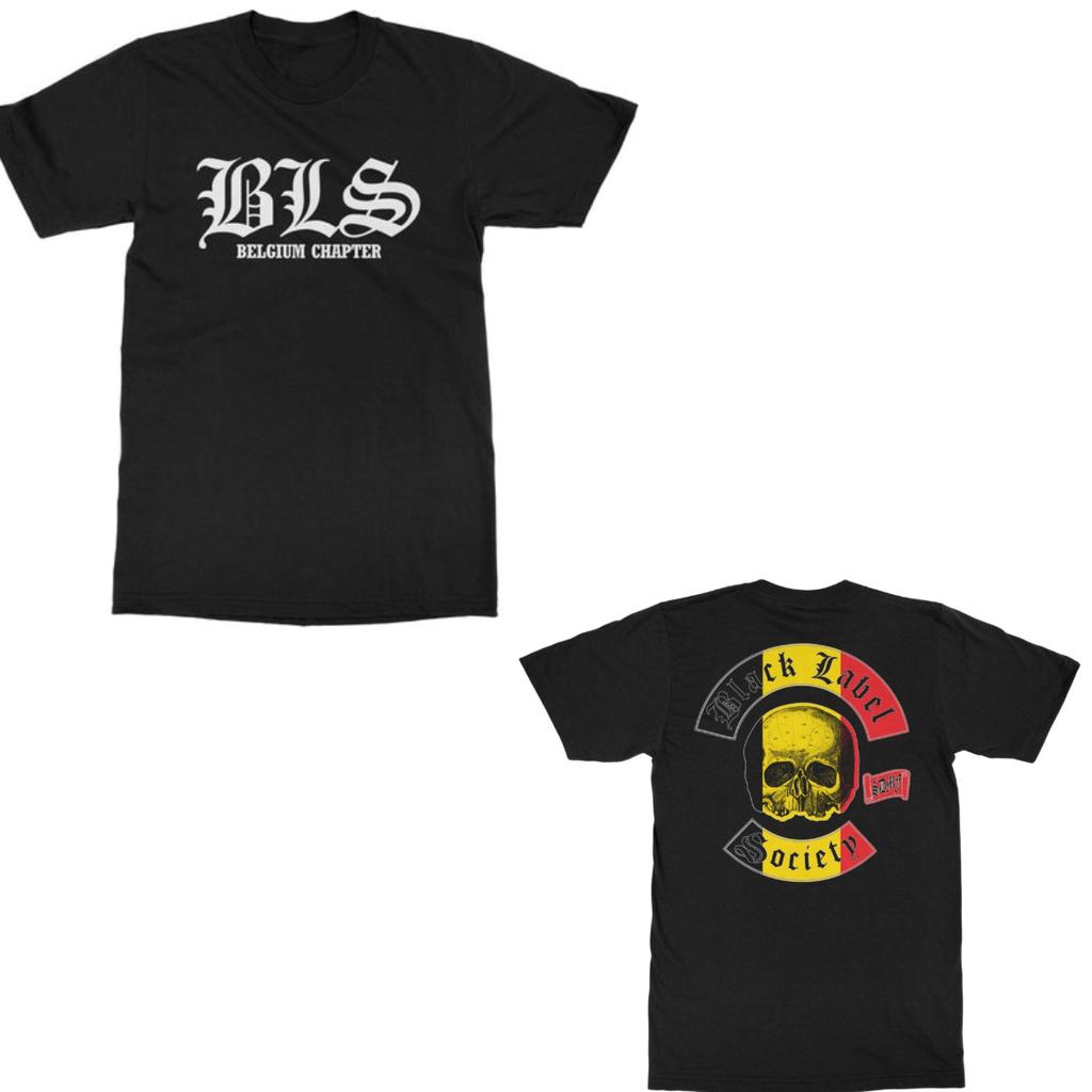 Pop Black Label Society Band Graphic Cotton T-shirt Unisex Summer Short Sleeve Fashion Brand Tee Luxury Casual Vintage Retro Top