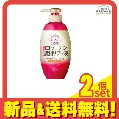 Set 2 KOSE GRACE ONE Wrinkle Lift Milky Lotion 230mL All Aging Care