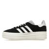 Adidas Gazelle Bold Czarne Białe Damskie Sneakersy Core-Black Cloud-White Core-White HQ6912