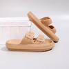 Dicke Plattform Badezimmer Hausschuhe Männer Frauen Mode weiche Sohle EVA Indoor Slides Frau Sandalen