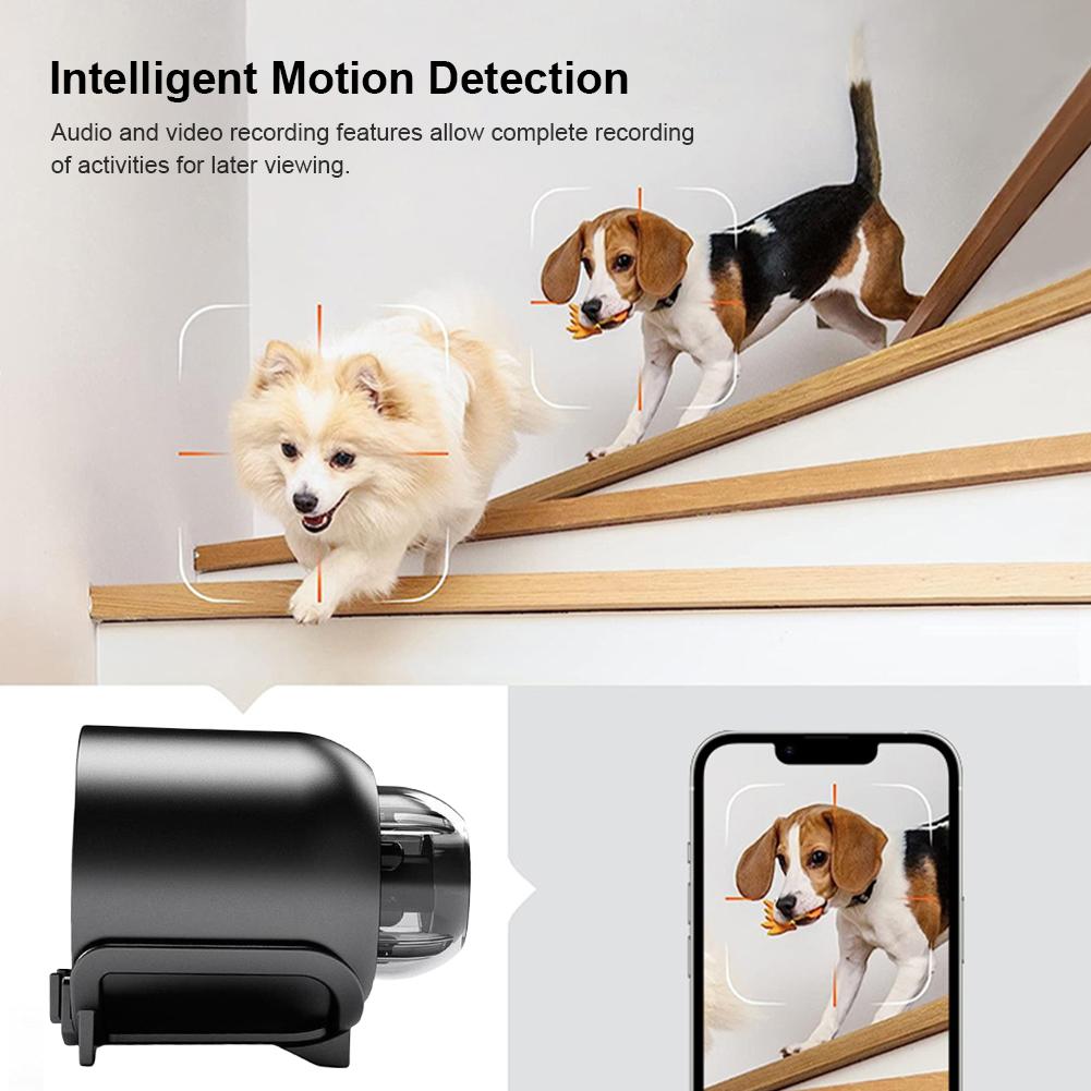 720P/1080P HD Mini IP Camera 140° Wide Angle Security Video Camera Portable Wireless Camcorder for Home Office Shop Warehouse