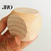 Wooden Dice Set 5Pcs 2/3/4/5/6/7CM Rounded Corner Six-Sided Giant DIY Hand Painted Gaming Heavy Duty Block Cube Game Night Props Smooth Surface