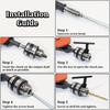 1pc 3/8 Woodworking Hand Drill, Multifunctional Drill, Woodworking Home Hand Drill, Manual Woodworking Hole Puncher