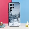 Winter Landscape Case For Samsung Galaxy S25 S26 Ultra S20 S21 S22 S23 S24 S10 Plus S25 FE Back Cover Shell