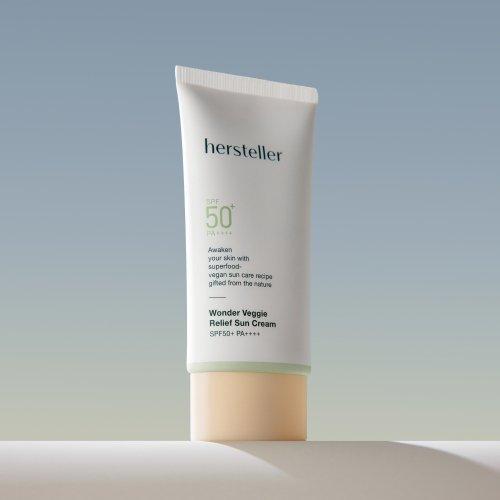 Hersteller [set Of 2] Wonder Veggie Sun Cream Spf50+ Pa++++ 50ml  Tone Up+relief 